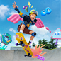 Nike Kids - Jack Sachs Illustration | 3D Animation