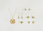 bijoux earrings gold illustration design Jewellery jewelry Jewelry Design  leopard Necklace ring
