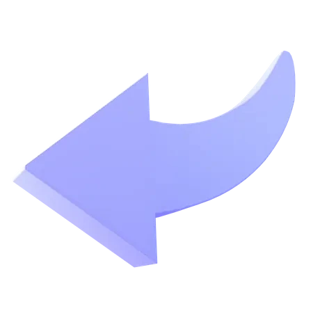 Back Arrow  3D Icon