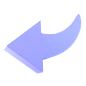 Back Arrow  3D Icon