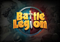 Battle Legion is a competitive PVP strategy game by Traplight. We made a logo that matches the games cartoony style and stands out from all the similar mobile game logos.