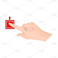 触摸屏,舞台,式样,手势语,红色,动作,图像,收集,搬迁,联系