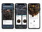 Ocha Tea App tea iphone mobile design ux ui