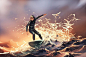 Otherwordly Digital Paintings by Cyril Rolando : Cyril Rolando is a French psychologist that produces incredible digital art as a hobby.

“I like the universe of Tim Burton and Hayoa Miyazaki. I use Photoshop CS2 and a wacom intuos 4M graphic tablet
