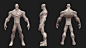 Infinity Hero Character Anatomy Blockout