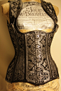 steelboneddiva: Brocade high back corset