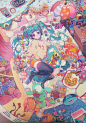 ❤关注公众号：星期五治愈星球，精美插画天天更新❤image