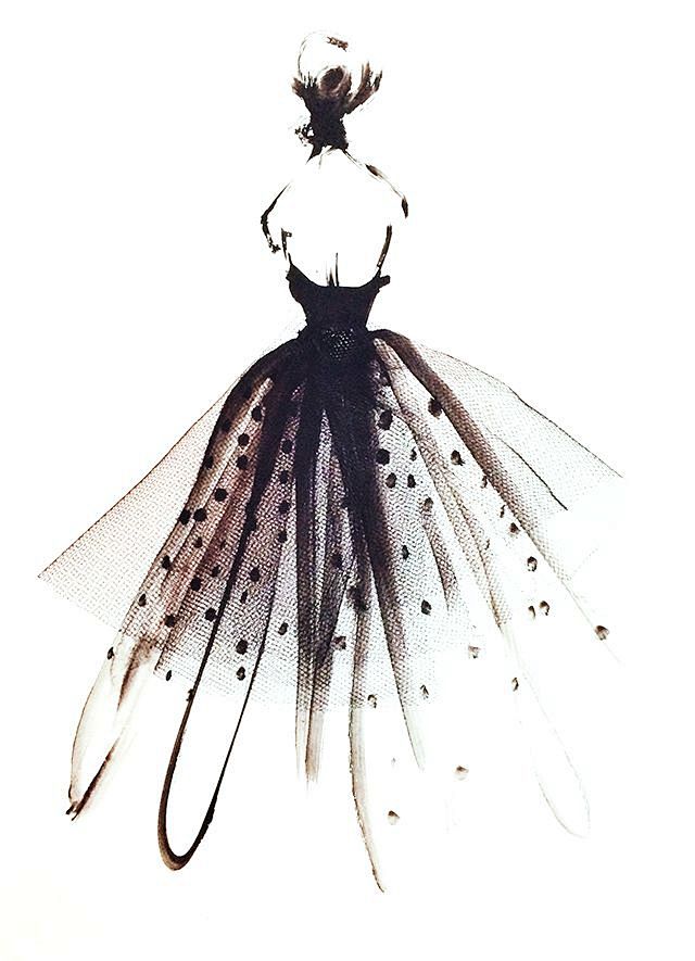 Painting with Tulle ...