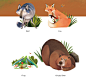 Meet the Animals : Animal illustration for Baibuk Group's books