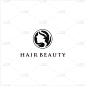 beauty salon logo design template