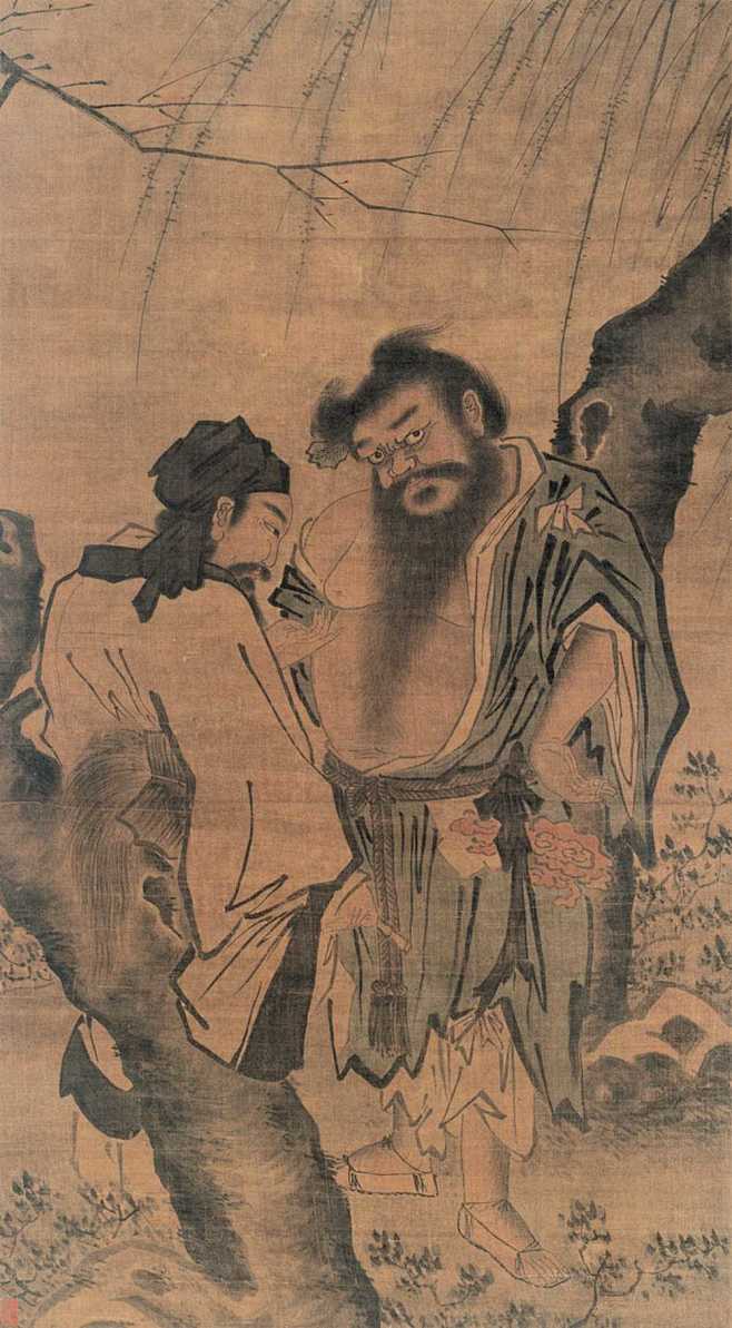 吴伟(1459-1508)，明代著名画家...