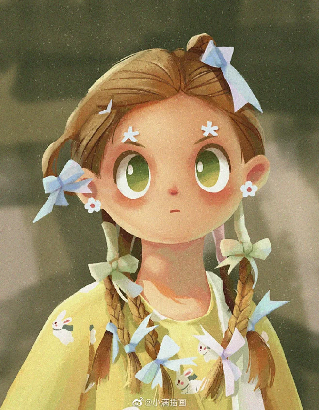 小满的插画分享 光影和色彩都好棒，童趣满满works by Moy Lee #插画分享# #procreate# #插画# -花瓣网