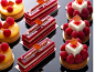 These pastries look almost too pretty too eat. Almost.