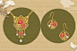 古法黄金汉服系列最后的拼图——国色天香牡丹