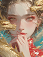❤纱舞龙随，红金绘锦✨