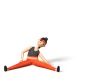 3D人物，运动