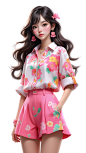 AI美女#模特#美女#PNG