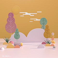 、忍冬采集到C4D