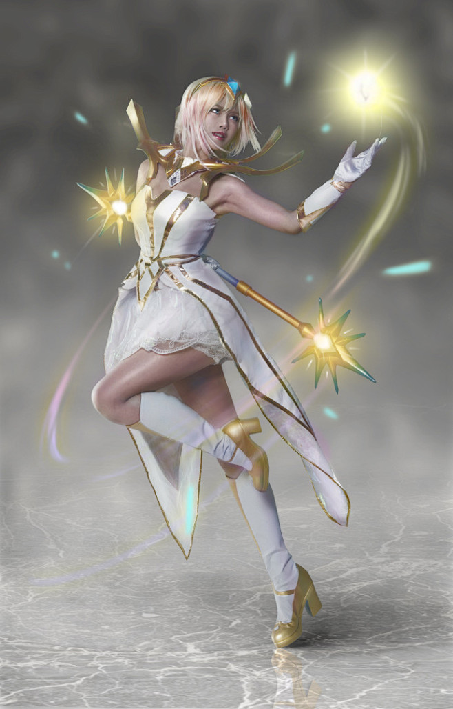 英雄联盟拉克丝大元素使终极皮肤拉克丝新年第一发我不管你们快来夸我