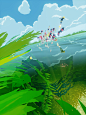 Untitled : "ABZÛ" -5250x7000 (SRWE Hotsampling) -Duncan Harris' CE Table (timestop, free camera, FOV) -ReShade Framework (deband)