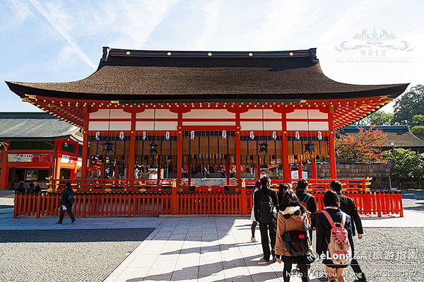 【日本·京都】伏见稻荷大社，橙红色梦境,...