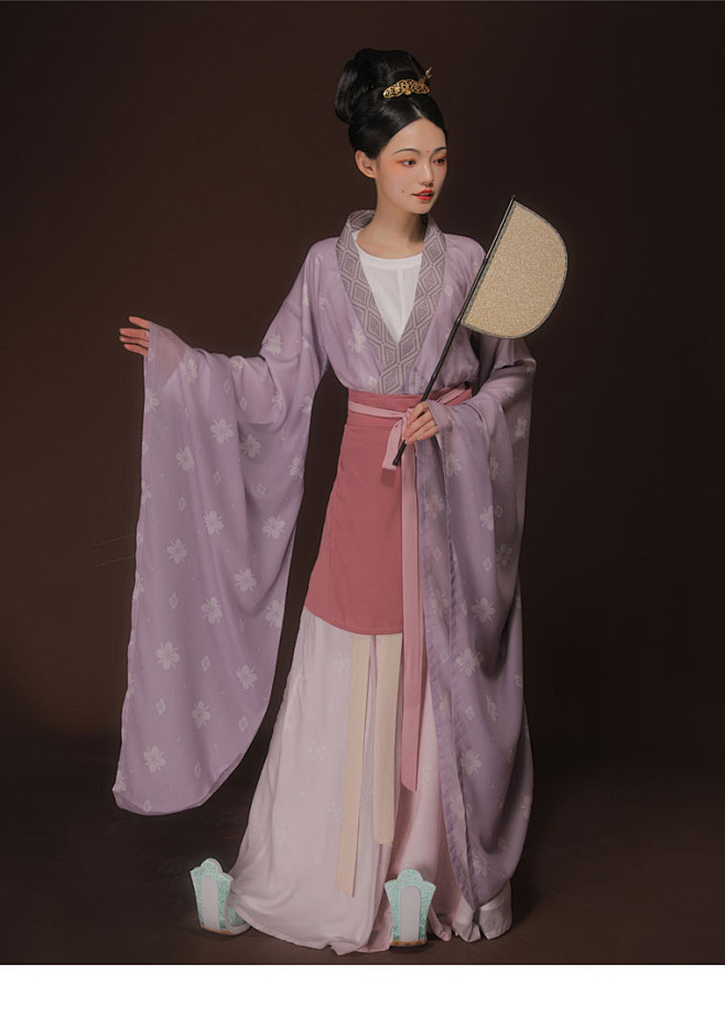 无衣饮羽原创汉服南桑南北朝大袖襦春季新品复原款淘宝网