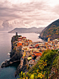 Peninsula, Vernazza, Cinque Terre, Italy
photo via desgargo
