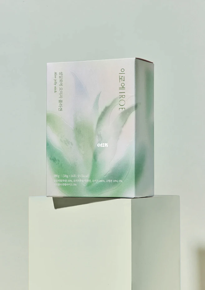 清新自然芦荟护肤品包装设计|芦荟品牌设计