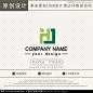 HJ字母家居家具logo