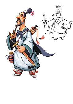 东方朔采集devinci采集到素材口袋西游--八仙曹国舅采集devinci采集到