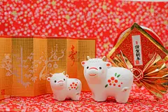牛年贺卡、过年材料(2021年生肖)