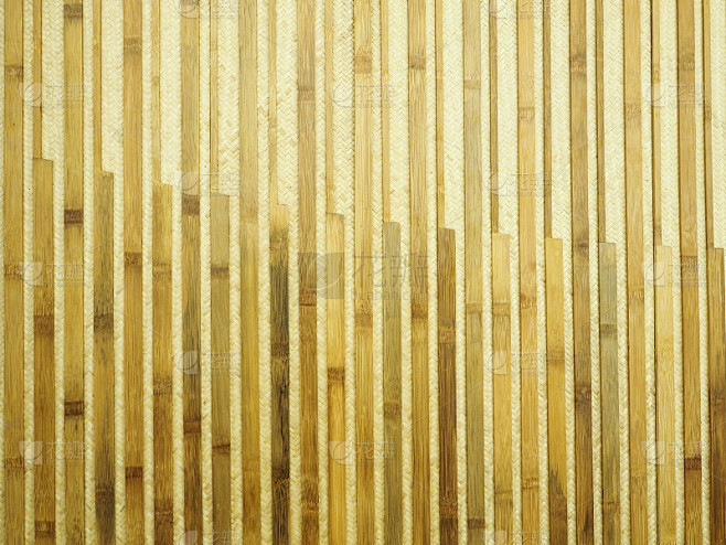 竹墙背景