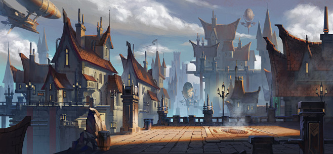 Steam punk city, xu ...