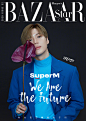 BAZAAR明星电子刊“We Are the Future.” 李泰民, 边伯贤, 金钟仁, 李泰容, 李永钦, MARK,  黄旭熙 7位合体亮相国内杂志首秀，各具魅力的单人封面，花样男孩春季来袭~