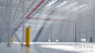 Large modern warehouse for Blender Eevee and Cycles
