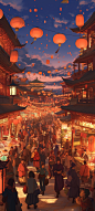 angelovbenfieldlewis_At_night_the_market_is_filled_with_Kongmin_29b3eddd-8aa1-45bf-b842-ea67a975474d