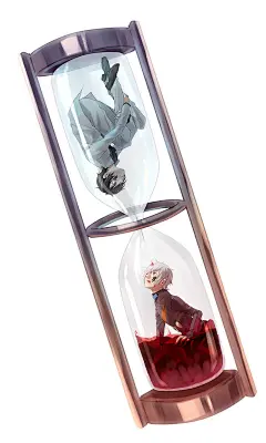 【时光流逝】沙漏里的特辑 : “沙漏”是一种通过葫芦形的玻璃中的沙子由上部流到下部来表示时间的计时工具。用沙子不断落下展现出时间的流逝，让人看着看着就忘记了时间。
今天我们就为大家送上描绘了角色进入沙漏里的插画作品特辑。快来看看吧。
