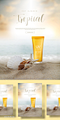 【乐分享】夏天夏季海滩沙滩PSD素材_平面素材_乐分享-设计共享素材平台 www.lfx20.com