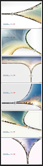 LAN-TAM航空公司拉近城市间的距离拉链创意广告设计 [6P] - 平面设计