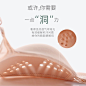 内衣女无钢圈文胸大胸显小夏季薄款透气上托调整型聚拢无海绵胸罩