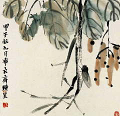 齐白石——知了 ​