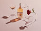 2D Animation Advertising  alcohol bottle drink motion design Promotional stop motion video wine