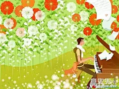 两条平行线也可能会有交汇的一天 - 插画 - 意兜兜 - 专注于LOMO,设计,摄影,素材,唯美图片的收藏及原创，为广大网友提供一个唯美的家！