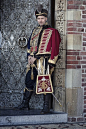 Regency Hussar costume reproduction, ca. 1810. Costume maker: Angela Mombers.  Picture by Henk van Rijssen.