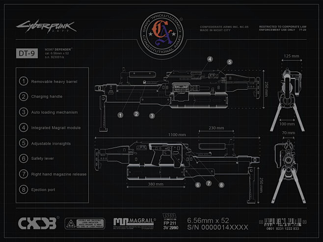 Bp Constitutional Arms M2067 Defender