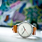 Fancy - Creme Face Honey Strap by MIRÓ Watches