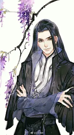 红尘醉梦，浅笑流年。
一曲荡气回肠，一舞倾城倾国。
你我眉目相对时，悸动了一树桃花。
我衣袂蹁跹，且歌且舞，顾盼生姿，轻柔于一颦一笑中，诉尽了心中那一段天荒地老。
你挥剑无言，剑光熠熠，直指苍穹，悠然于灼灼桃树下，刻上了心中那一句生死相依。
古风人物插画。分享图片／via 饼饼大战贰狗叽
​​​​...展开全文c