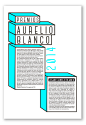 Gráfica para los premios Aurelio Blanco 2014 : Gráfica  pra los Premios Aurelio Blanco 2014