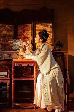 【新提醒】与 立 黄 昏 ，对 镜 贴 花 黄-汉服频道-我爱古装网 - 古装爱好者的家园 (3)