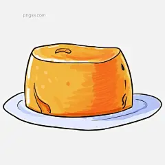黄色的腊八豆腐插画图片大小2000x2000px 图片尺寸415.83 KB 来自PNG搜索网 pngss.com 免费免扣png素材下载！卡通手绘#